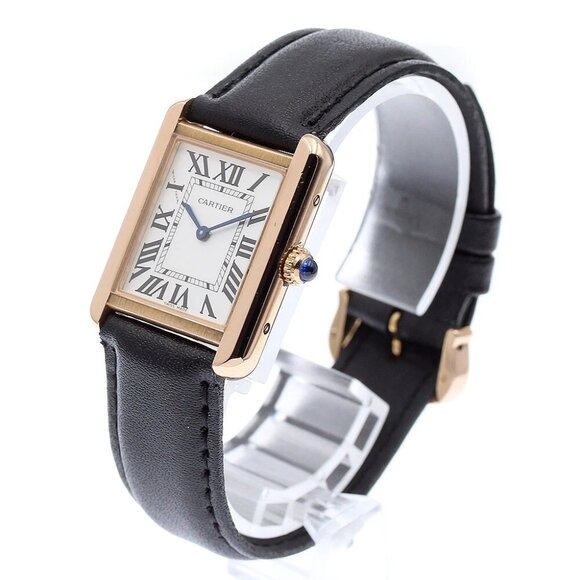 CARTIER Tank solo SM W5200024 Silver Dial Quartz Ladies Watch_869203 - Picture 1 of 7